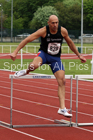 Senior mens 400 metres hurdles, North Eastern Track and Fields Champs., Middlesbrough. Photo: David T. Hewitson/Sports for All Pics
